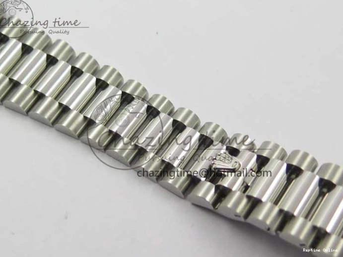 1218 Day-Date 36 SS 128239 Bp Maker Best Edition Black Dial on President Bracelet TimelessDesign 3151